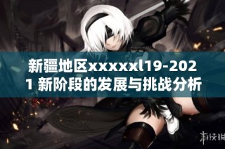 新疆地区xxxxxl19-2021 新阶段的发展与挑战分析