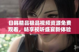 日韩精品极品视频资源免费观看，畅享视听盛宴新体验