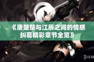 《唐楚楚与江辰之间的情感纠葛精彩章节全览》