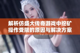 解析仿盛大传奇游戏中挖矿操作受限的原因与解决方案