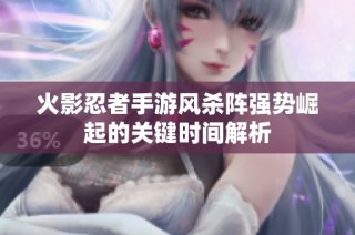 火影忍者手游风杀阵强势崛起的关键时间解析