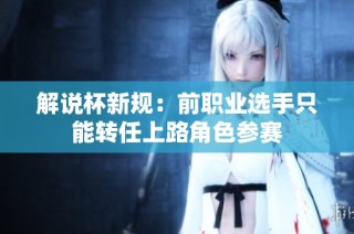 解说杯新规：前职业选手只能转任上路角色参赛