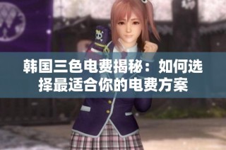 韩国三色电费揭秘：如何选择最适合你的电费方案