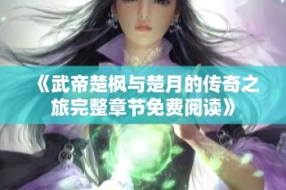 《武帝楚枫与楚月的传奇之旅完整章节免费阅读》
