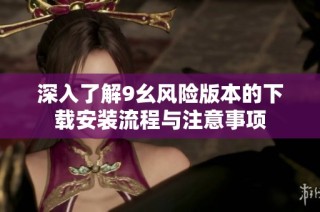 深入了解9幺风险版本的下载安装流程与注意事项