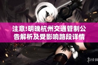 注意!明晚杭州交通管制公告解析及受影响路段详情
