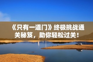 《只有一道门》终极挑战通关秘笈，助你轻松过关！