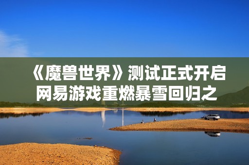 《魔兽世界》测试正式开启 网易游戏重燃暴雪回归之路的希望