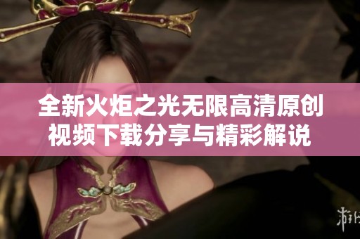 全新火炬之光无限高清原创视频下载分享与精彩解说