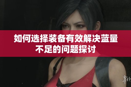 如何选择装备有效解决蓝量不足的问题探讨