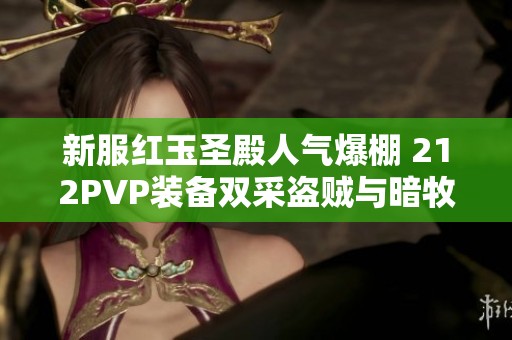新服红玉圣殿人气爆棚 212PVP装备双采盗贼与暗牧上线
