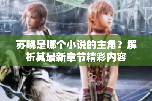 苏晓是哪个小说的主角？解析其最新章节精彩内容